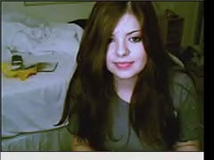 A brunette adolescent from my neighborhood was captured on tape.